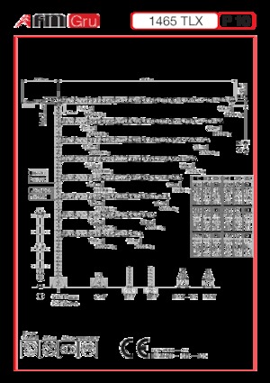Grues à tour - tourneur supérieur FM-Gru 1465 TLX P8