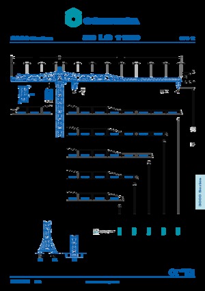 Grues à tour - tourneur supérieur Comansa 30LC1100