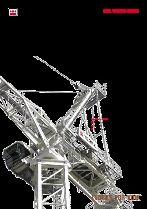 Grues à tour - tourneur supérieur Terex Comedil (Zeppelin) CTL 430-24