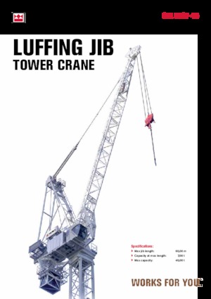 Grues à tour - tourneur supérieur Terex Comedil (Zeppelin) CTL 650 F 45