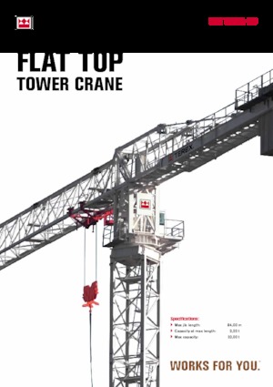 Grues à tour - tourneur supérieur Terex Comedil (Zeppelin) CTT 561A-20
