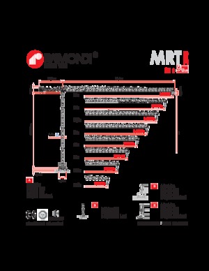 Grues à tour - tourneur supérieur Raimondi MRT159