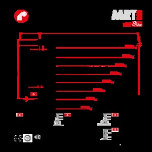 Grues à tour - tourneur supérieur Raimondi MRT223
