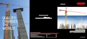 Grues à tour - tourneur supérieur Sany SYT125 E2