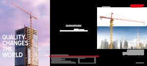 Grues à tour - tourneur supérieur Sany SYT80