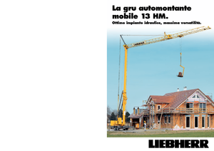 Grues à tour - tourneur inférieur Liebherr 13 HM