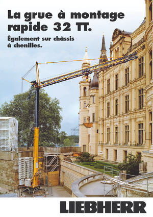 Grues à tour - tourneur inférieur Liebherr 32 TT - 2,5-FU