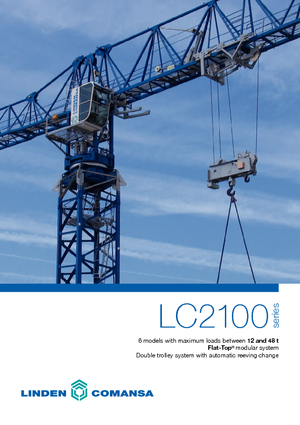 Grues à tour - tourneur supérieur Comansa 21LC170