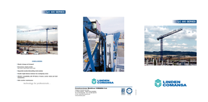 Grues à tour - tourneur supérieur Comansa 5LC4010