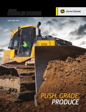 Bulldozers John Deere Construction 850K XLT