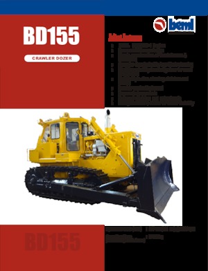 Bulldozers Beml BD155