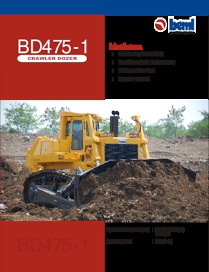 Bulldozers Beml BD475-1