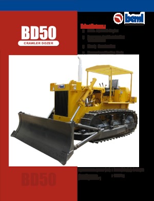 Bulldozers Beml BD50