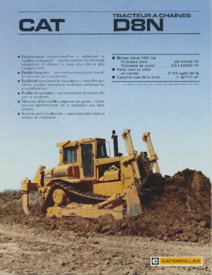 Bulldozers Caterpillar D 8 N