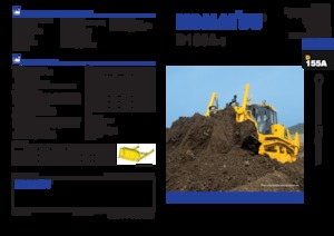 Bulldozers Komatsu D155A-6R