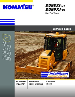 Bulldozers Komatsu D39EXi-24