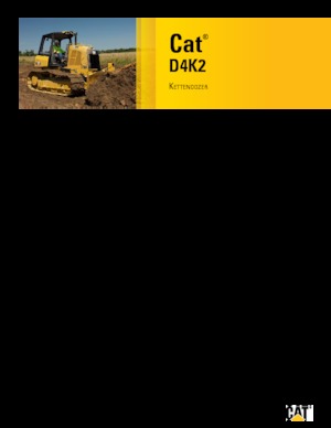 Bulldozers Caterpillar D4K2 XL