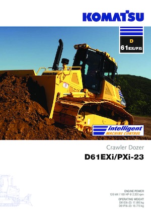 Bulldozers Komatsu D61EXi-23