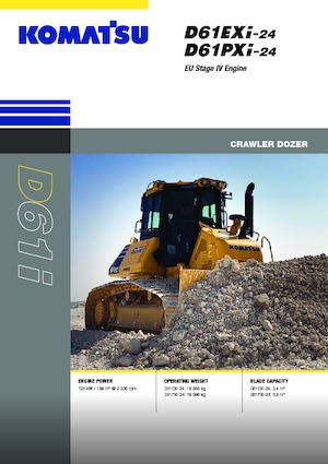 Bulldozers Komatsu D61PXi-24E0