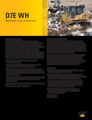 Bulldozers Caterpillar D7E WH