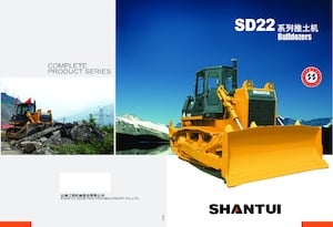 Bulldozers Shantui SD22 