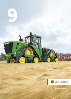 Tracteurs à chenilles John Deere 9RT 490 