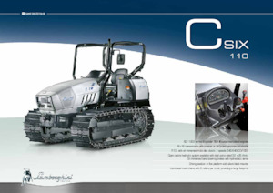 Tracteurs à chenilles Lamborghini C.110 SIX