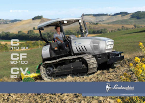 Tracteurs à chenilles Lamborghini CF.90 C