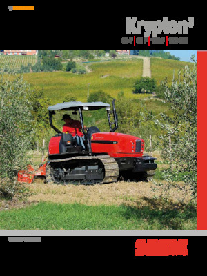 Tracteurs à chenilles SAME Krypton³ 80 V N