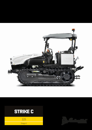 Tracteurs à chenilles Lamborghini Strike C 115