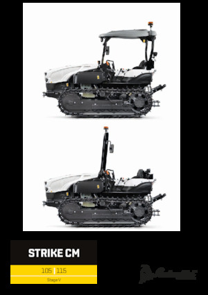 Tracteurs à chenilles Lamborghini Strike CM 115 