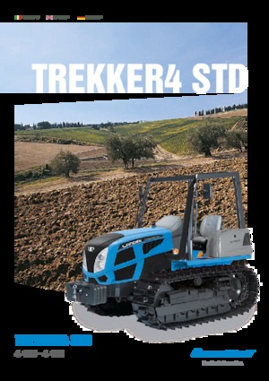 Tracteurs à chenilles Landini Trekker 4-115 STD 