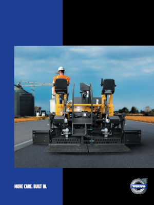 Finisseurs de chaussée sur chenilles Volvo 10' Wedge-Lock 