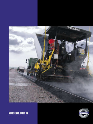 Finisseurs de chaussée sur chenilles Volvo ABG8820B