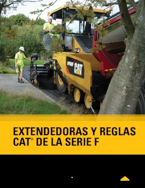 Finisseurs de chaussée sur chenilles Caterpillar AP555F