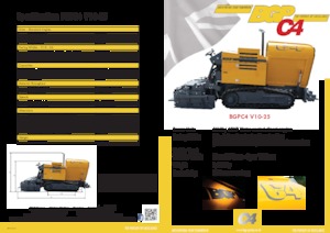 Finisseurs de chaussée sur chenilles BGP BGP-C 4