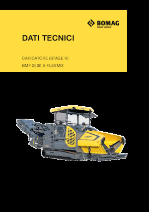 Finisseurs de chaussée sur chenilles Bomag BMF 2500 S FLEXMIX