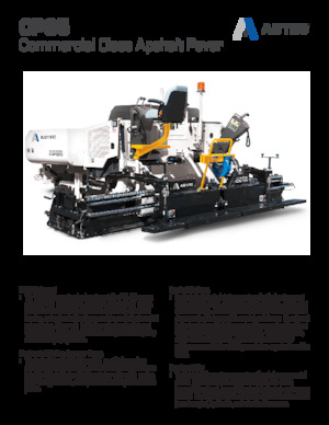 Finisseurs de chaussée sur chenilles Astec CARLSON CP85