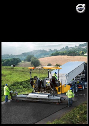 Finisseurs de chaussée sur chenilles Volvo P6820D ABG