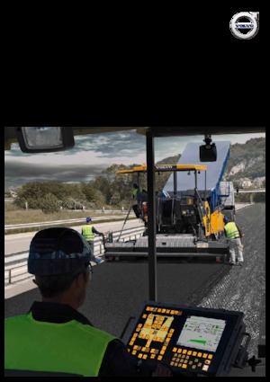 Finisseurs de chaussée sur chenilles Volvo P8820C ABG