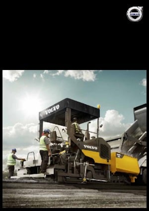 Finisseurs de chaussée sur chenilles Volvo P5320B ABG 