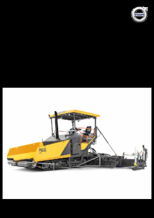 Finisseurs de chaussée sur chenilles Volvo P6720DL ABG 