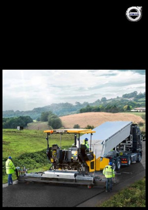 Finisseurs de chaussée sur chenilles Volvo P6820C ABG