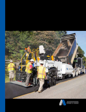 Finisseurs de chaussée sur chenilles Astec ROADTEC RP-195