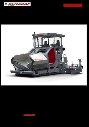 Finisseurs de chaussée sur chenilles Dynapac SD2550CS