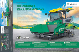 Finisseurs de chaussée sur chenilles Vögele SUPER 1300-5e