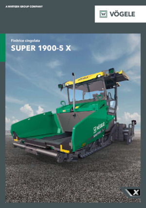 Finisseurs de chaussée sur chenilles Vögele SUPER 1900-5 X