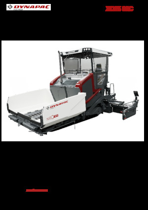 Finisseurs de chaussée sur chenilles Dynapac XD25 90C