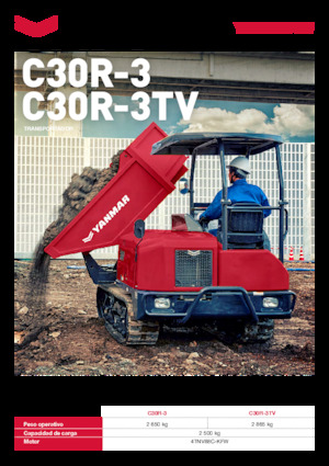 Bennes à chenilles Yanmar C30R-3TV 