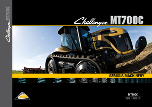 Tracteurs à chenilles Challenger MT765 C
